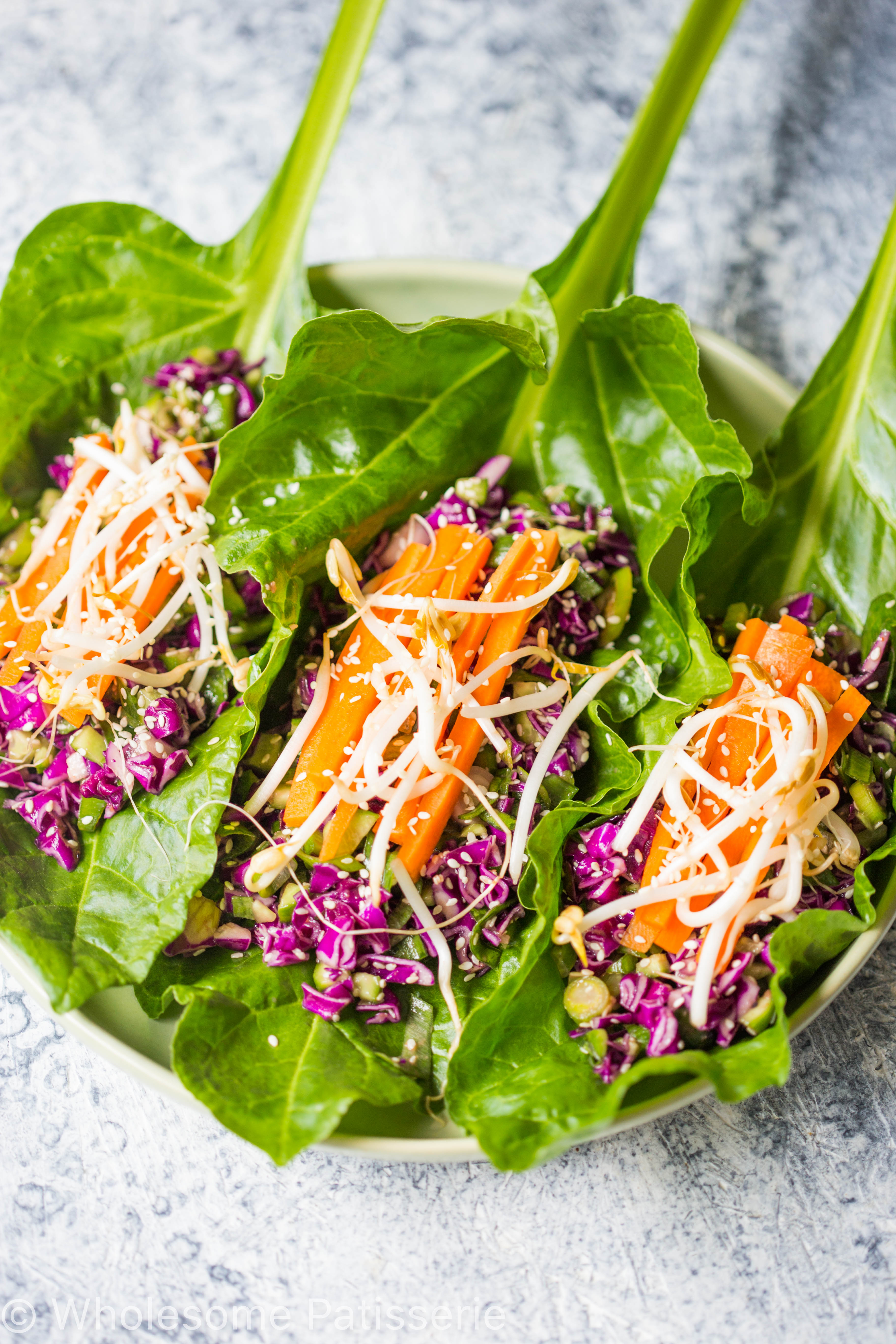 vegan-asian-lettuce-wraps-spinach-gluten-free-amazing-easy