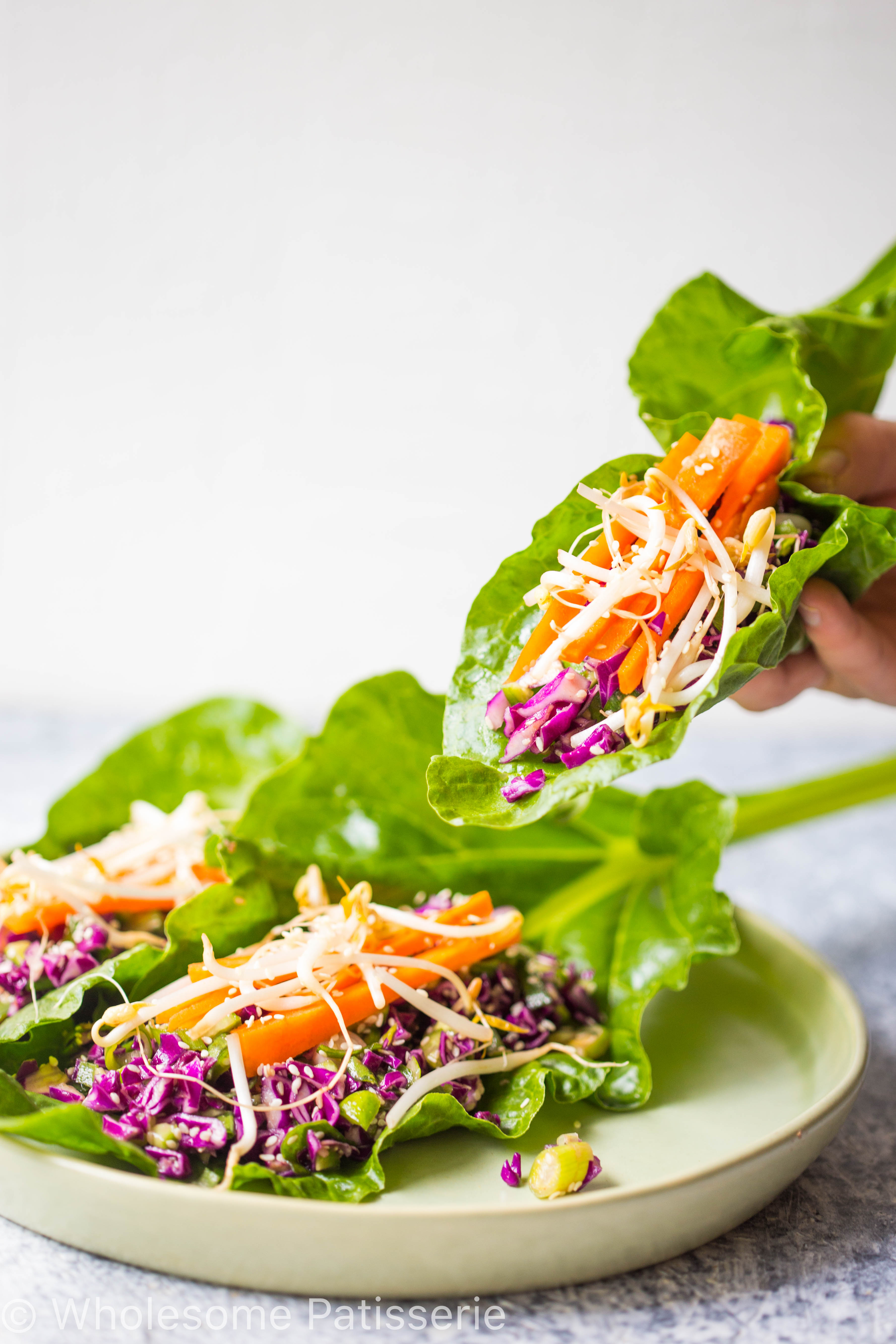 vegan-asian-lettuce-wraps-spinach-gluten-free-amazing-easy