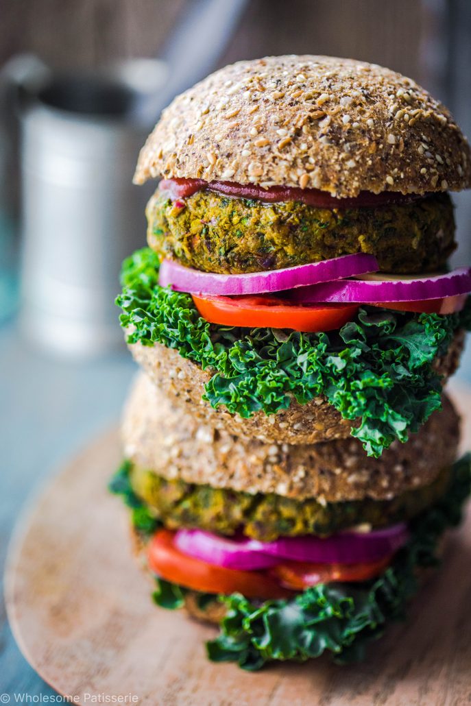 garden-veggie-burgers-vegan-gluten-free-delicious-vegetable-green-vegetarian-dinner