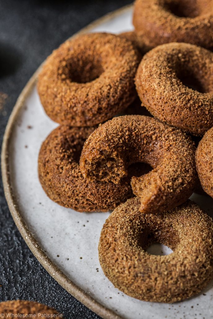 cinnamon-sugar-donuts-vegan-gluten-free-refined-sugar-free-baked-not-fried-easy-baking