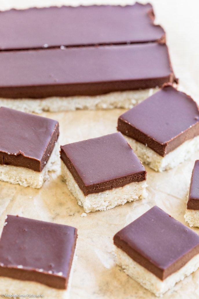 Chocolate-vanilla-slice-no-bake-gluten-free-dairy-free-sweets-snack-4