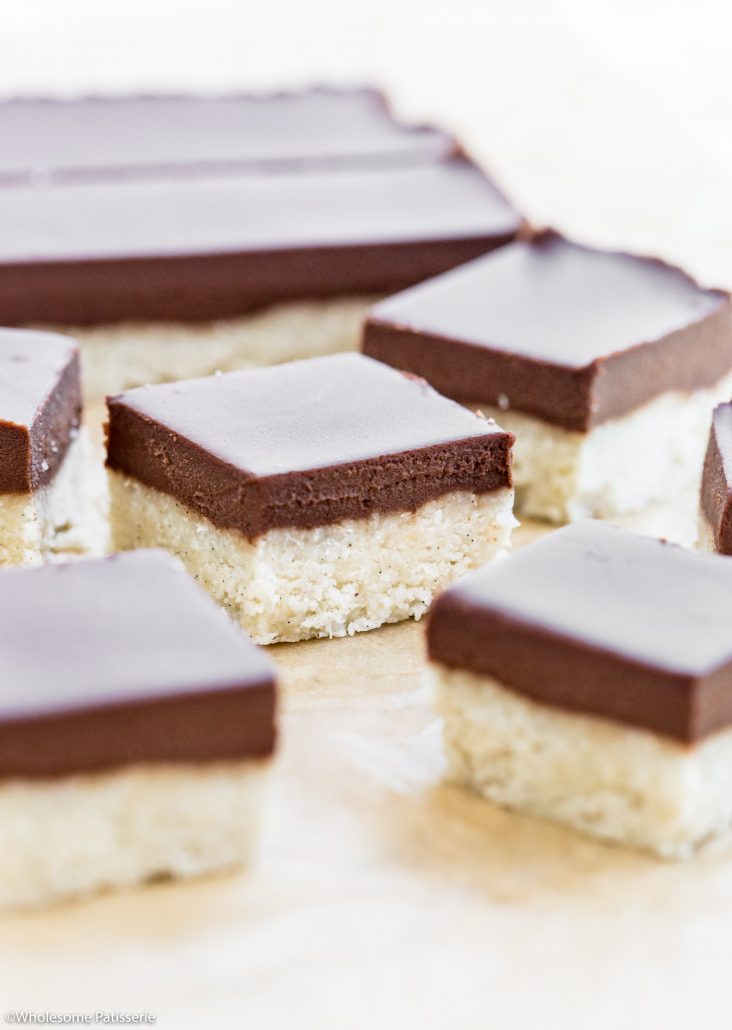 Chocolate-vanilla-slice-no-bake-gluten-free-dairy-free-sweets-snack-6