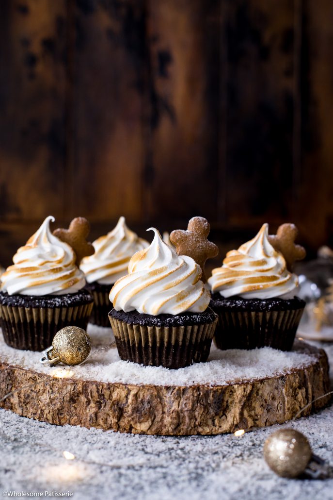 Peppermint-chocolate-meringue-cupcakes-gluten-free-cupcakes-christmas-cupcakes-holiday-baking-festive-kids