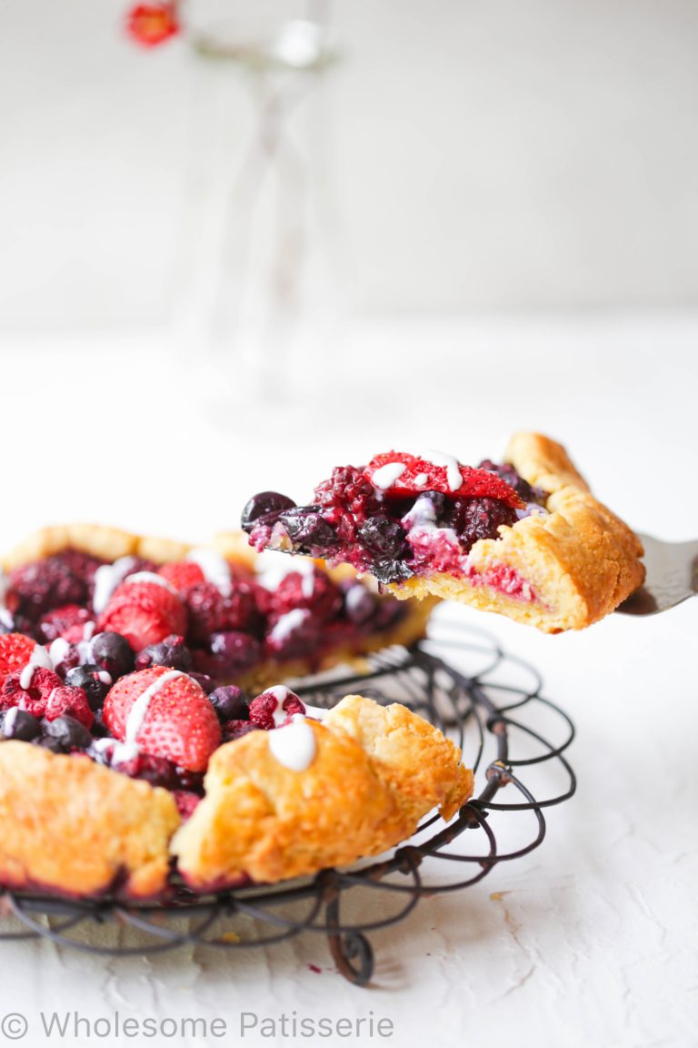 Berries and Cream Galette