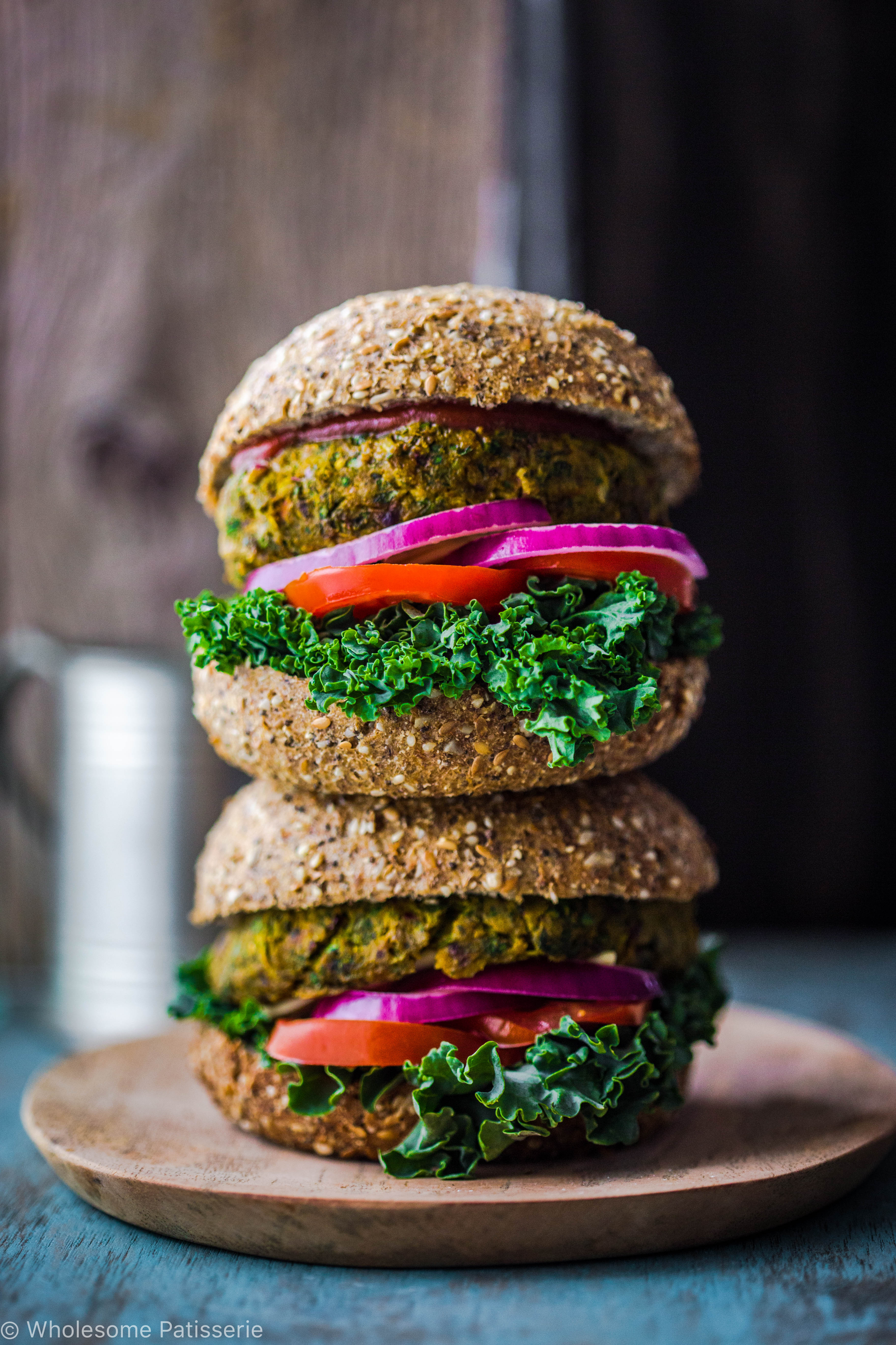 garden-veggie-burgers-vegan-gluten-free-delicious-vegetable-green-vegetarian-easy