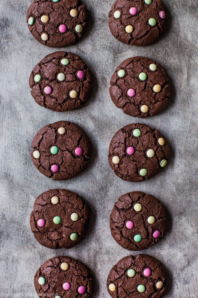 Chocolate “M&M” Cookies