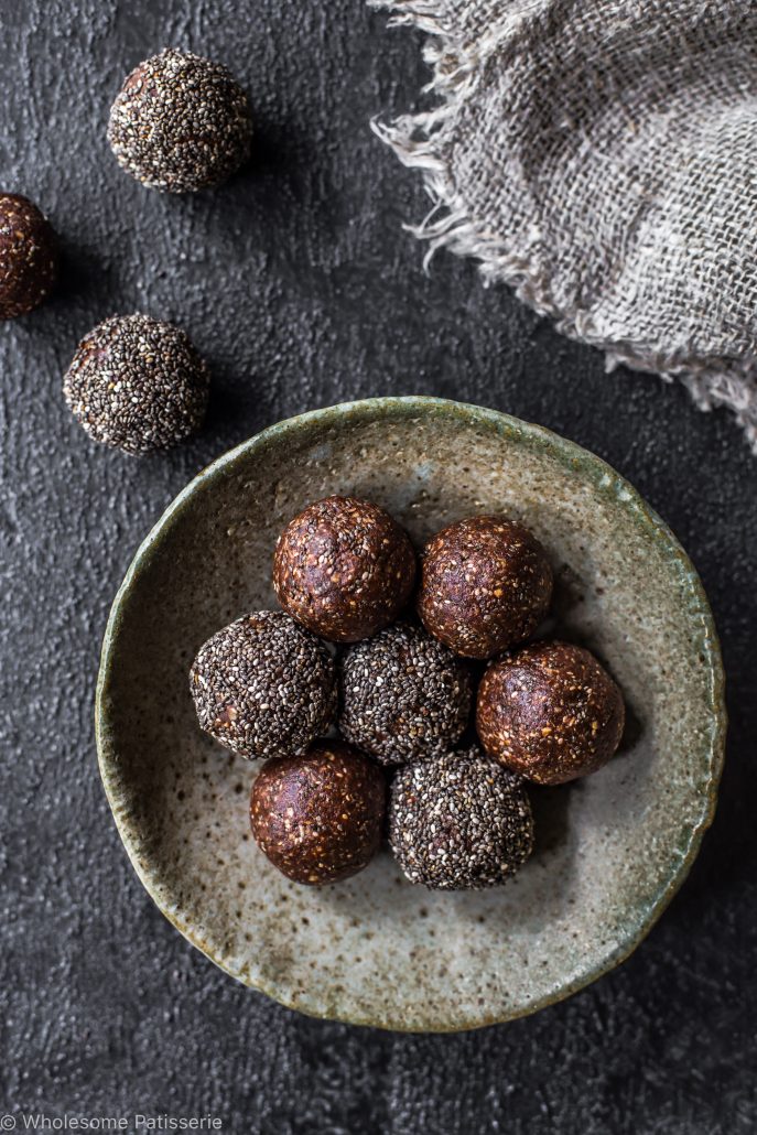 chia-seed-bliss-balls-vegan-no-bake-delicious-easy-5-ingredients-snack-healthy-sugar-free-gluten-free