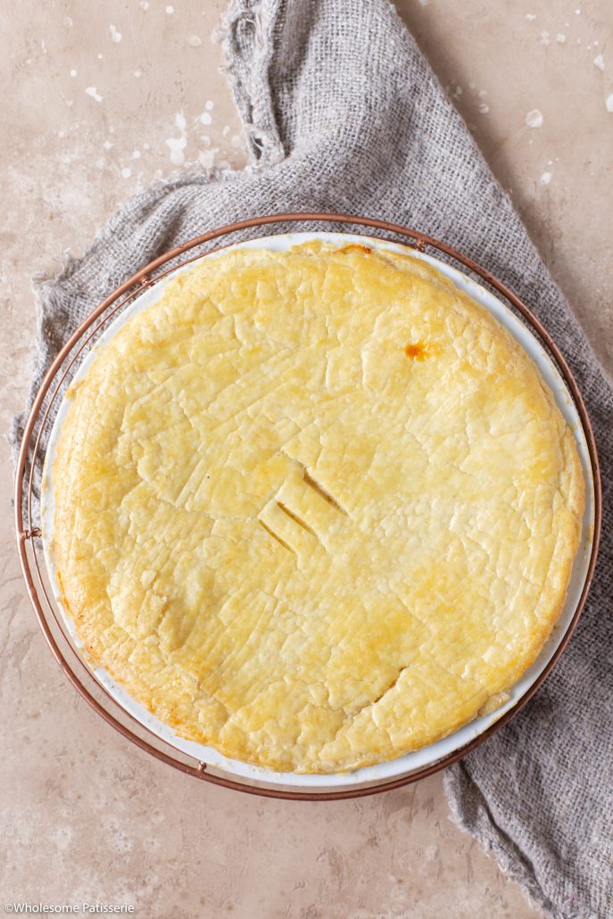 Cheese and Onion Pie! A staple homemade savoury pie for dinner! 9-ingredients and so easy to make. From my family to yours, enjoy our traditional Cheese and Onion Pie! 