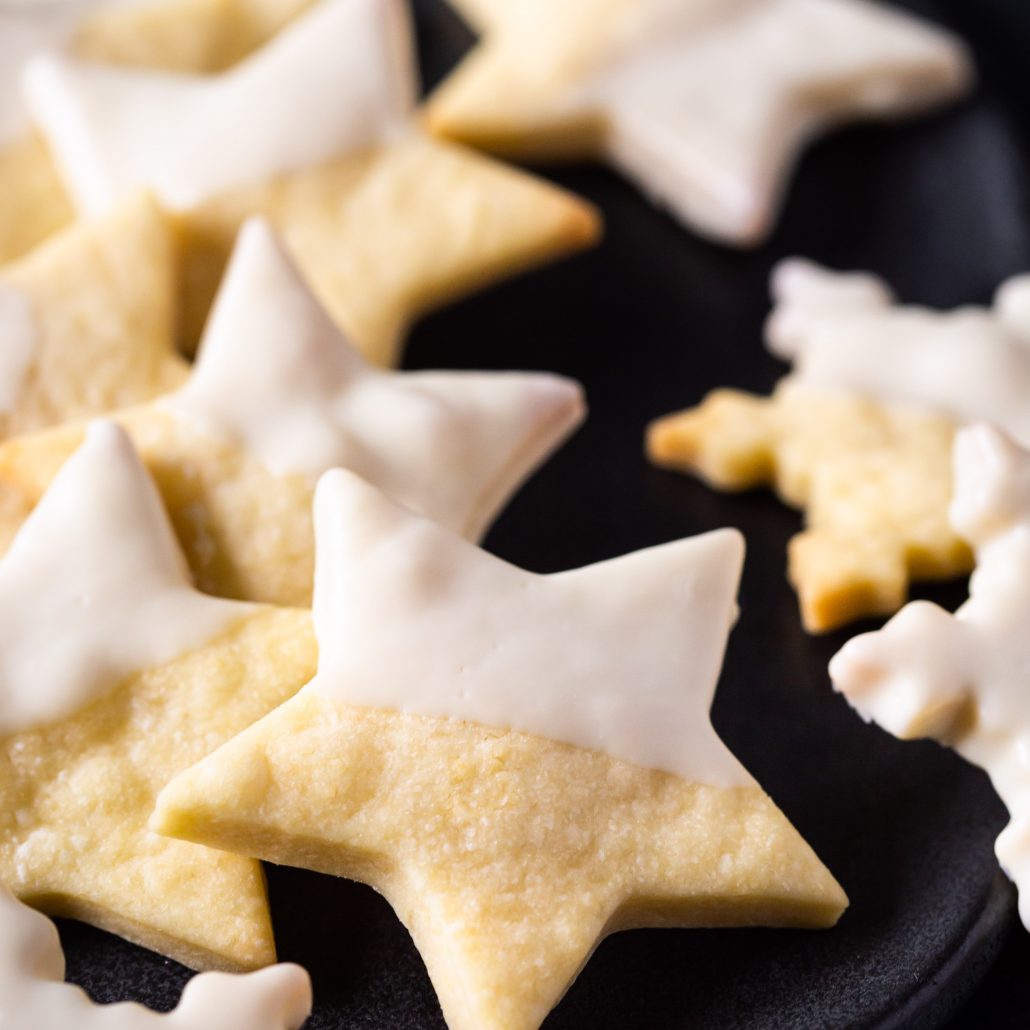 Classic Shortbread Cookies! The epitome of Christmas and the Holiday Season! These can be also be made gluten free! Dip in melted white chocolate for extra flair and sweetness!