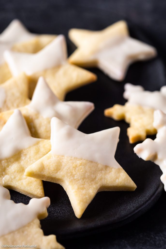 Classic Shortbread Cookies! The epitome of Christmas and the Holiday Season! These can be also be made gluten free! Dip in melted white chocolate for extra flair and sweetness! 