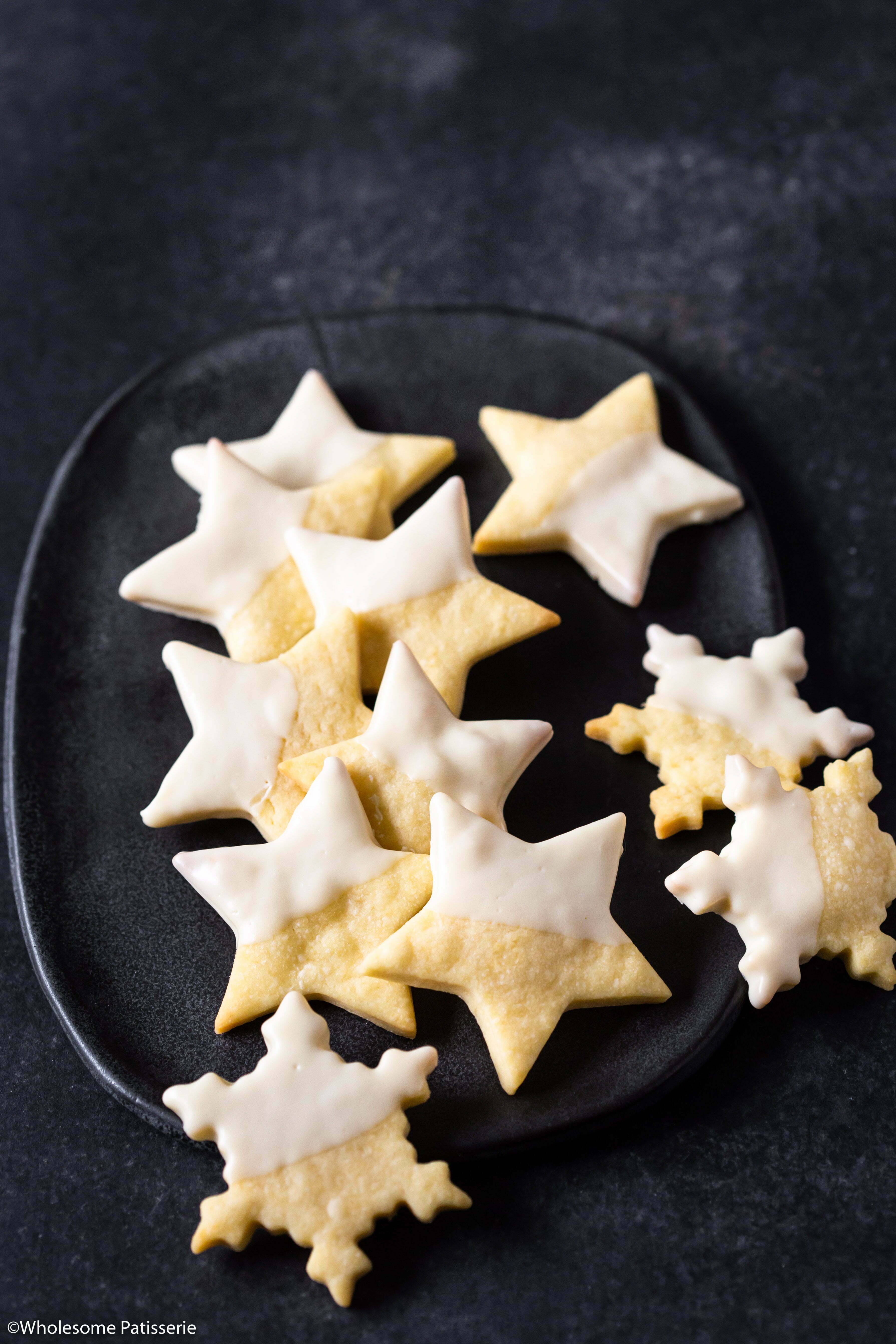 Classic Shortbread Cookies! The epitome of Christmas and the Holiday Season! These can be also be made gluten free! Dip in melted white chocolate for extra flair and sweetness!