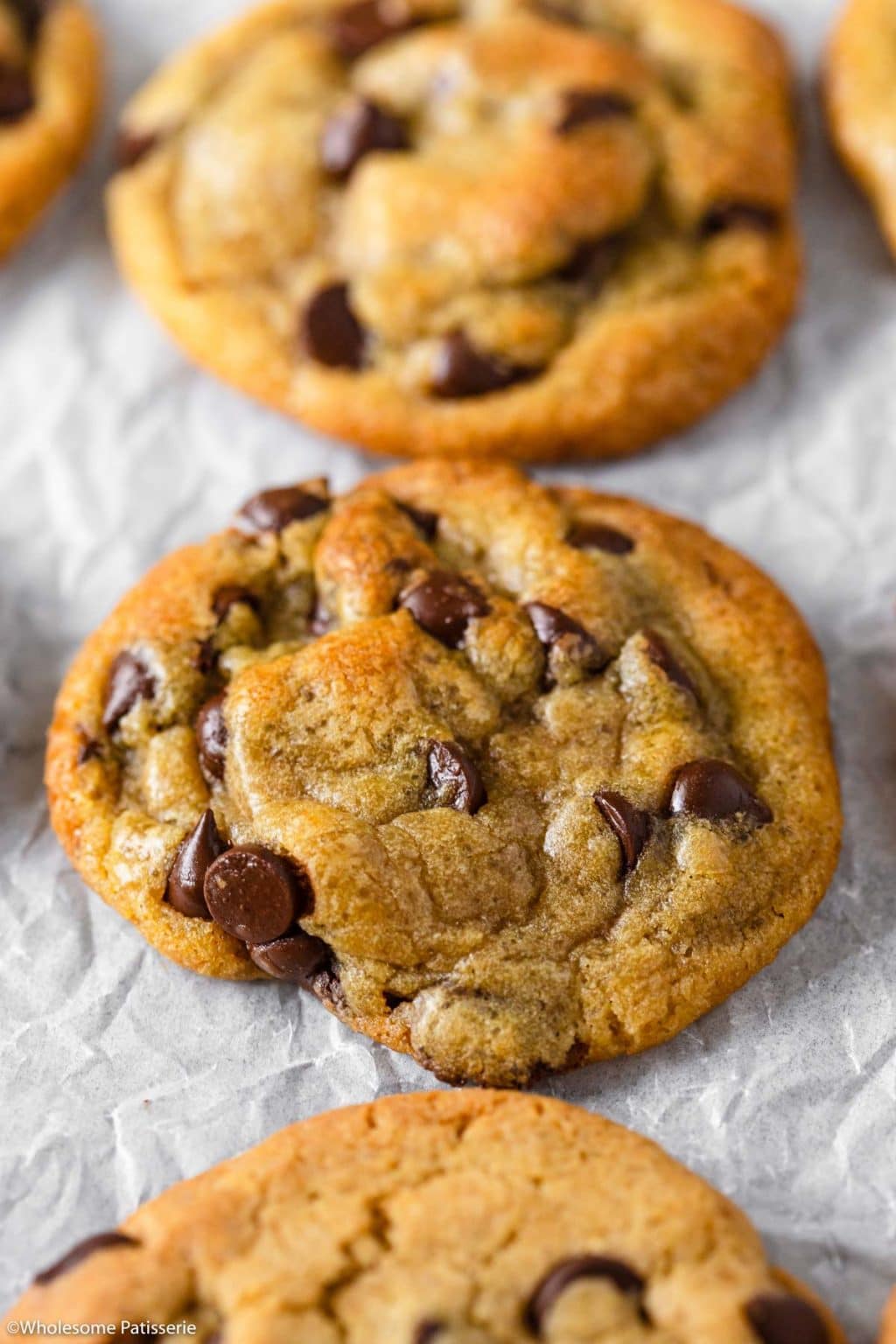 The Best Chewy Chocolate Chip Cookies | Wholesome Patisserie