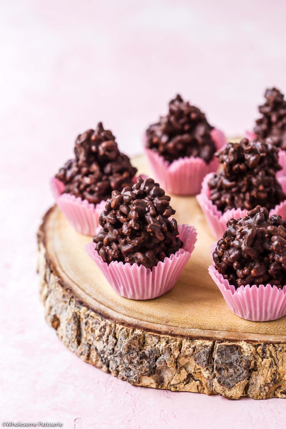 Chocolate Crackles Without Copha - Wholesome Patisserie