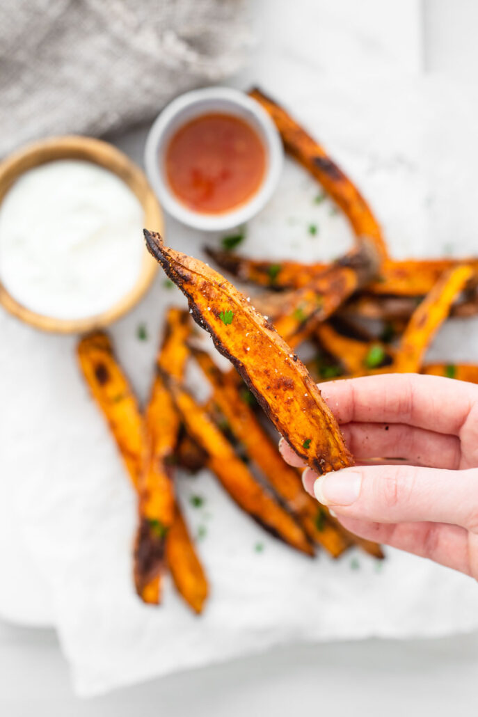 Air Fryer Sweet Potato Wedges (Under 30 Minutes!) Wholesome Patisserie
