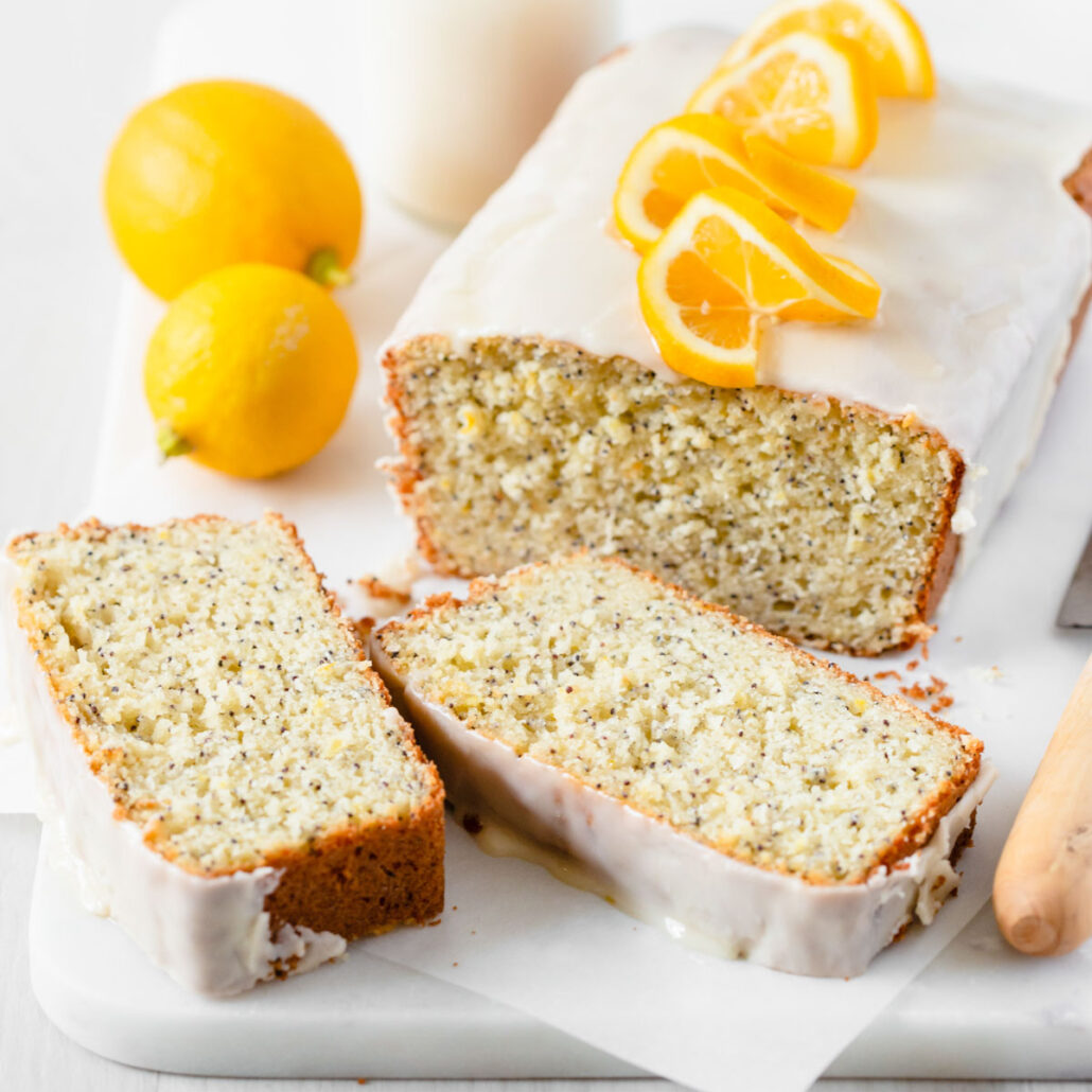 Lemon Poppy Seed Loaf (strong lemon flavor) Wholesome Patisserie