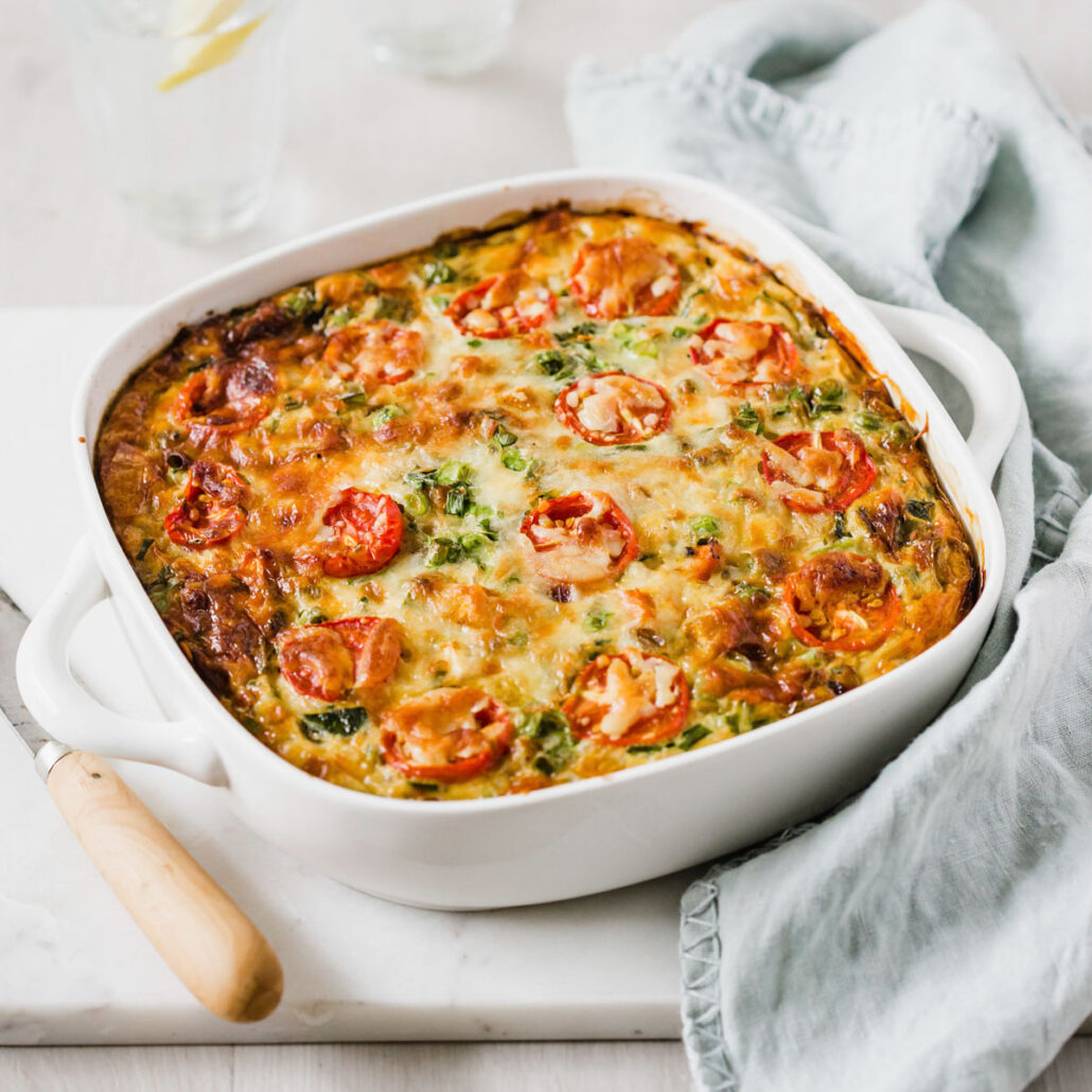 Easy OvenBaked Vegetarian Frittata Wholesome Patisserie