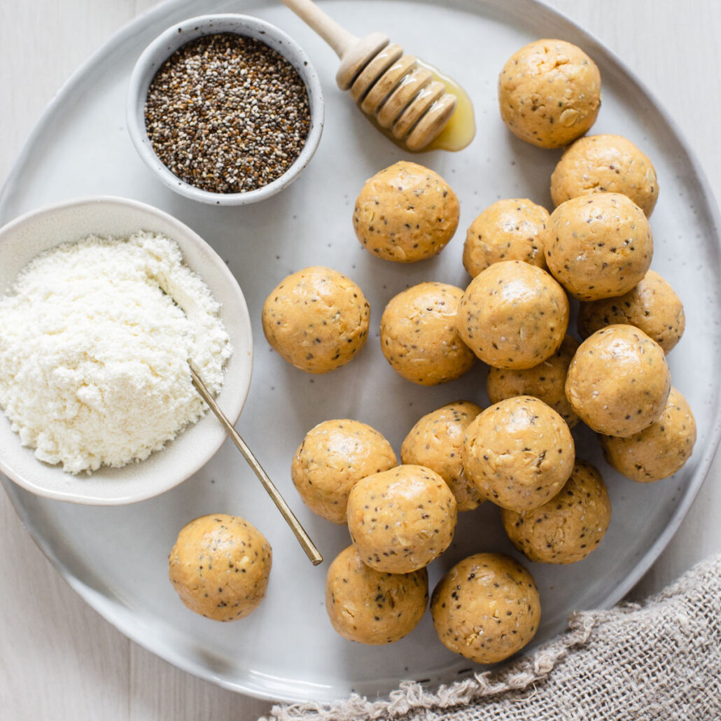 Healthy Peanut Butter Protein Balls (no chocolate) Wholesome Patisserie