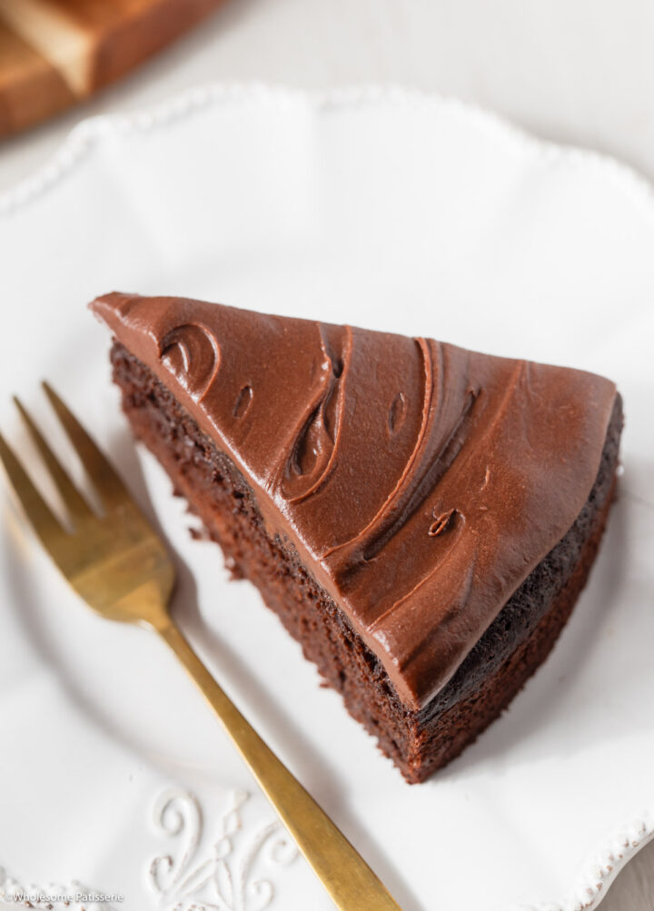 Easy Chocolate Fudge Cake Wholesome Patisserie