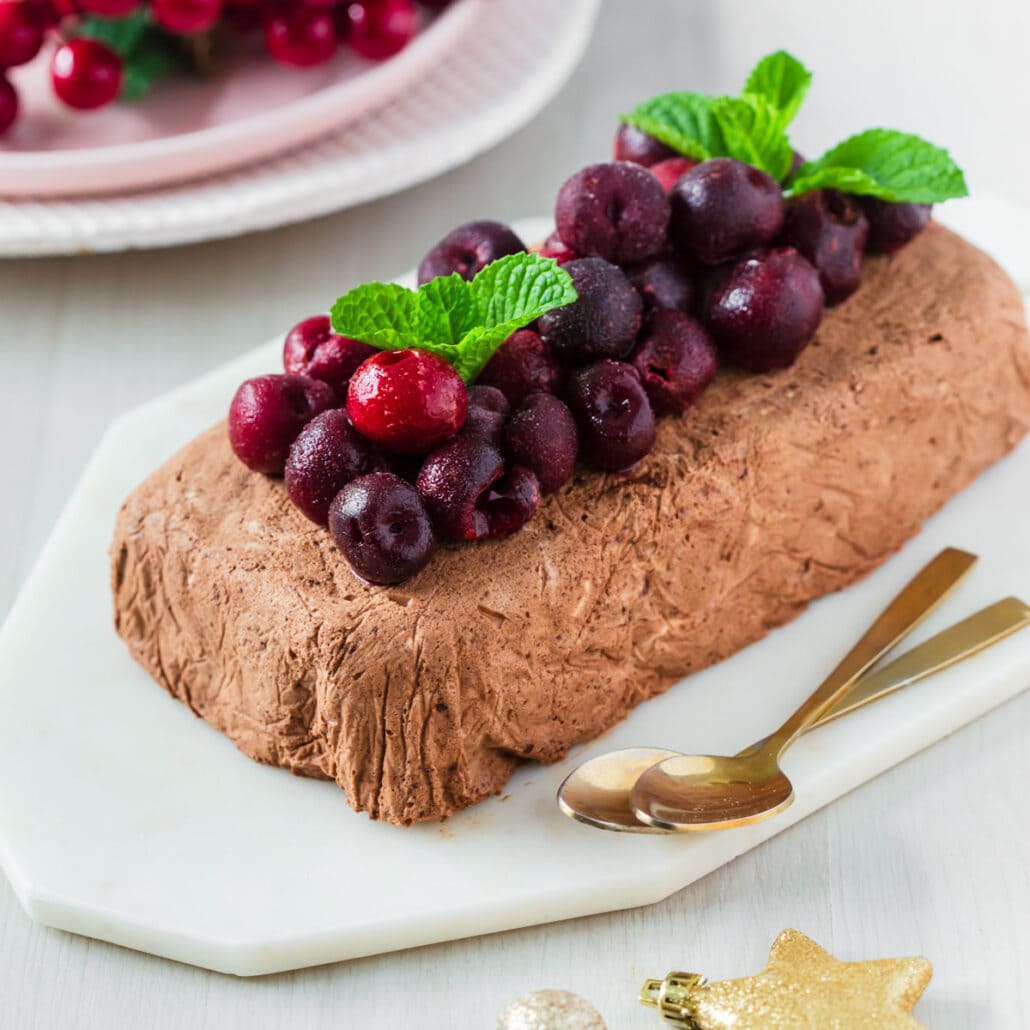 Easy Chocolate Semifreddo - Wholesome Patisserie