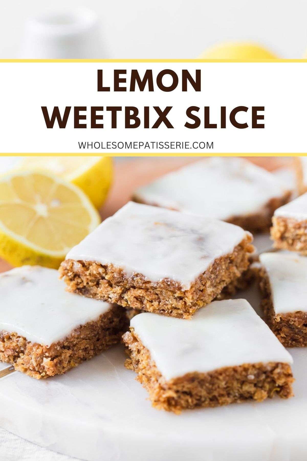 lemon weetbix slice