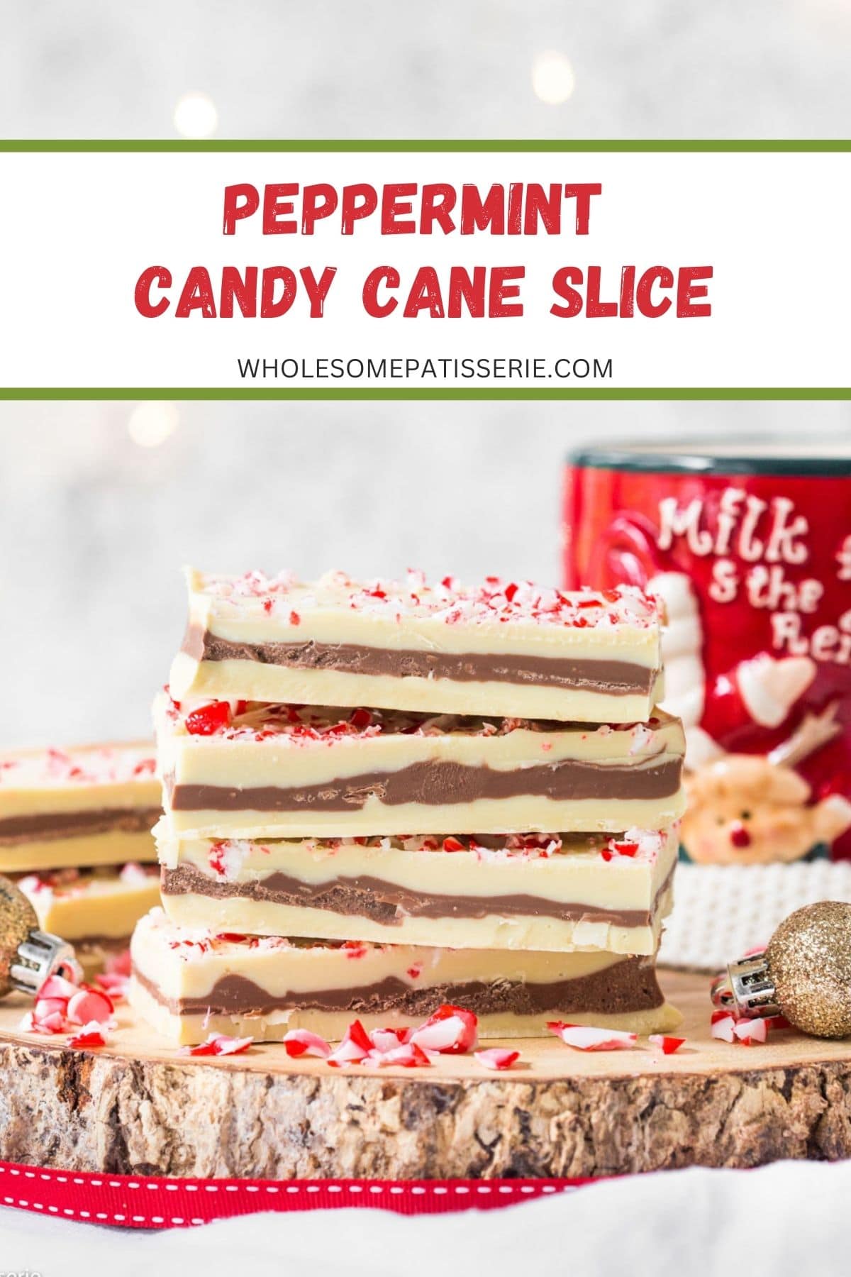 peppermint candy cane bark.