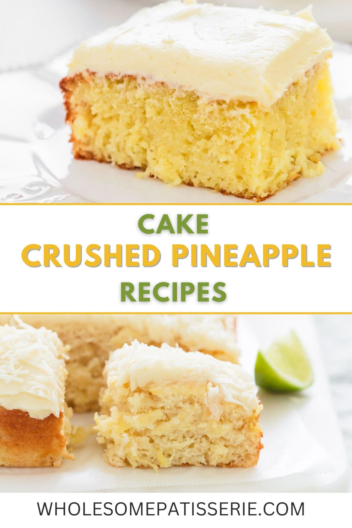 Two crushed pineapple cakes.