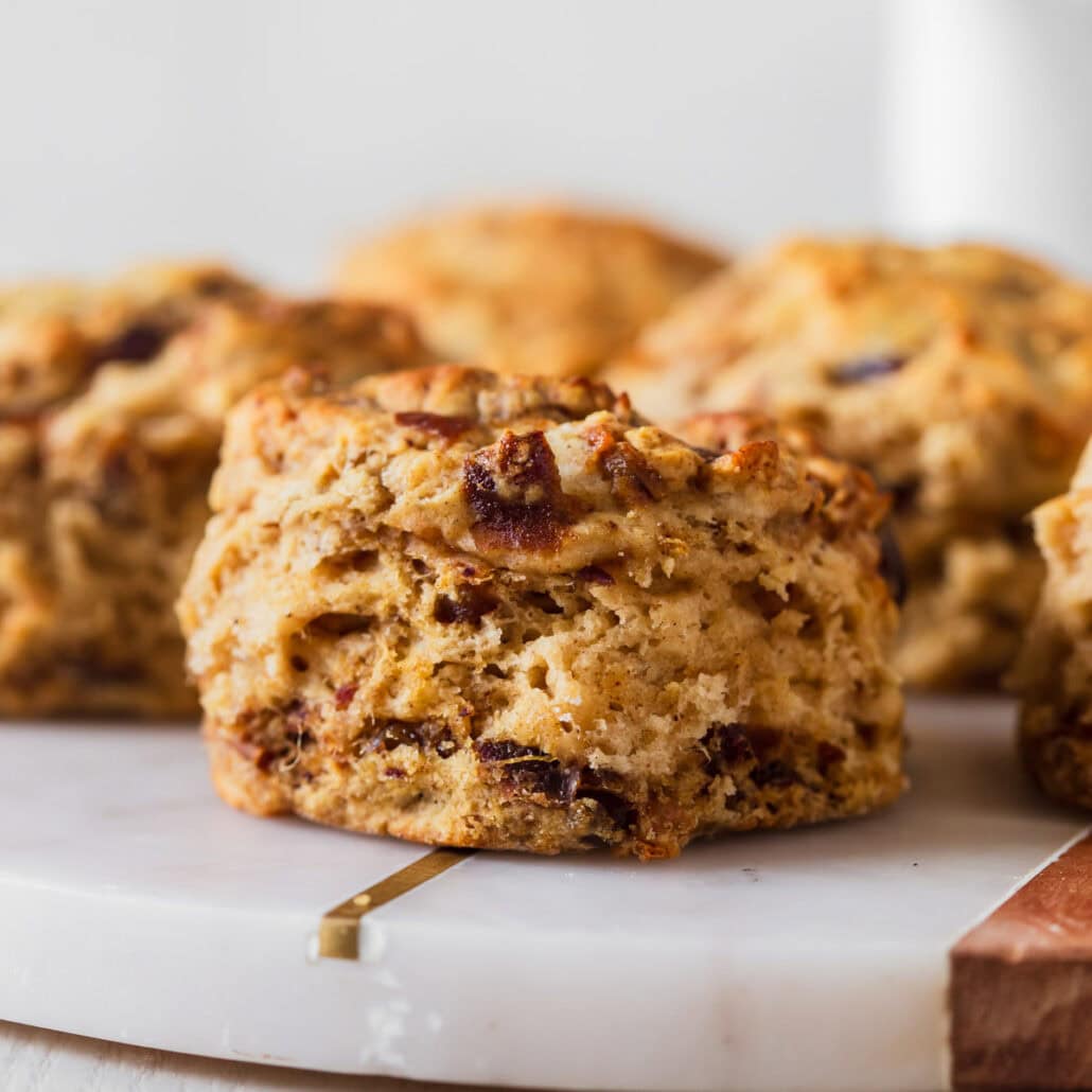 Easy Date Scones - Wholesome Patisserie