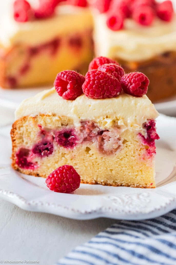 Summer Rasperberry Summer Raspberry Cake - Wholesome Patisserie