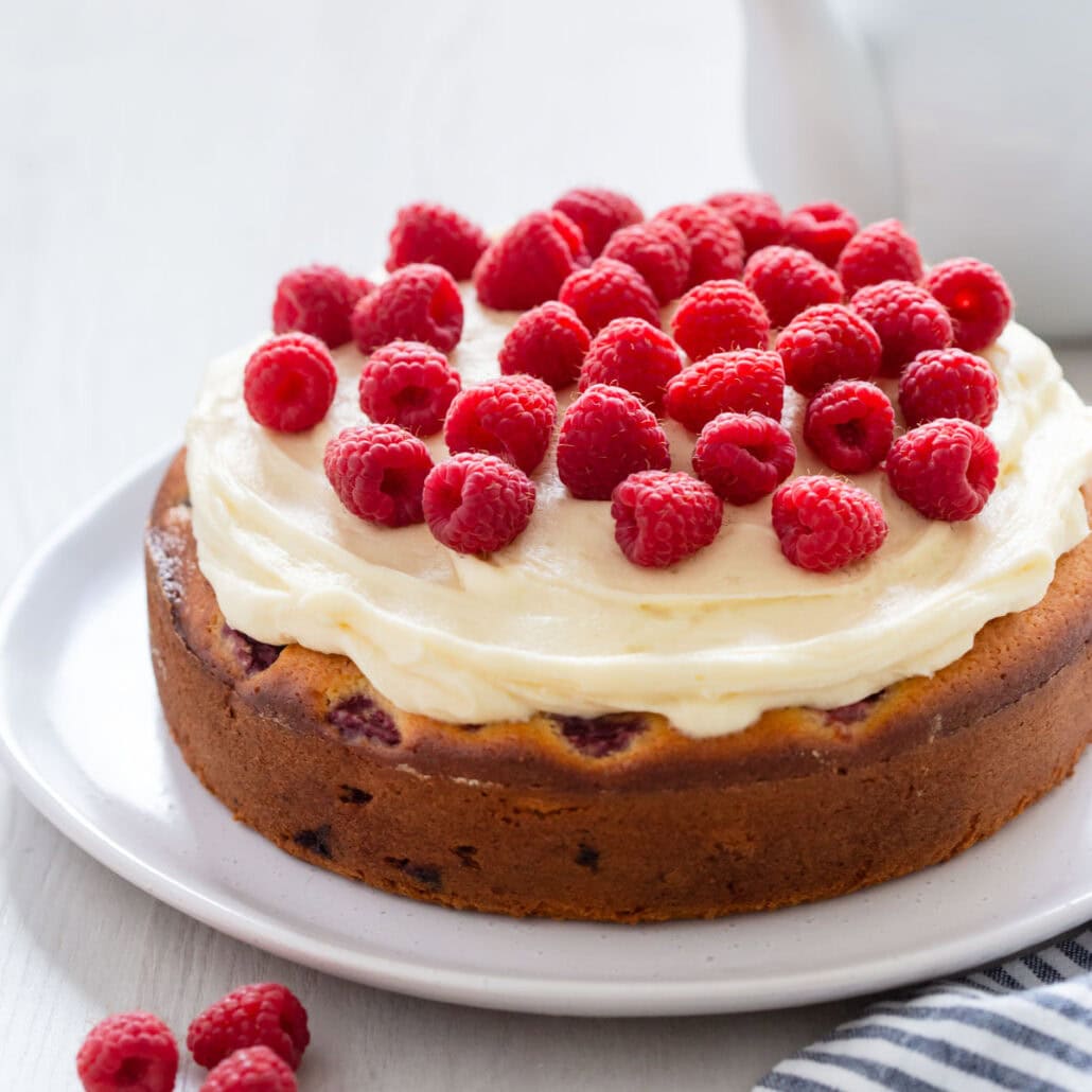Summer Rasperberry Summer Raspberry Cake - Wholesome Patisserie