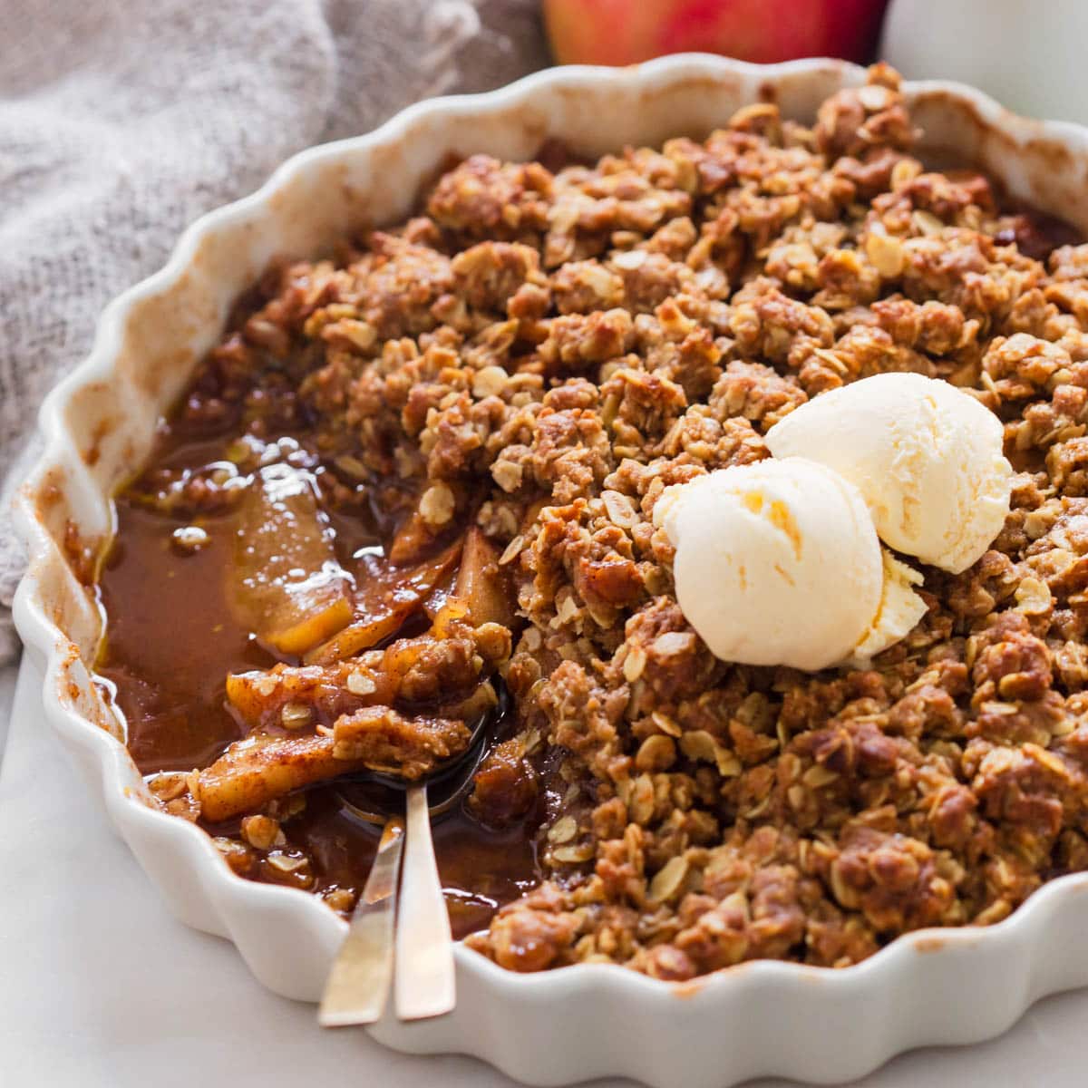 Quick Easy Apple Crumble Recipe Wholesome Patisserie Quick Easy Apple Crumble Recipe Wholesome Patisserie