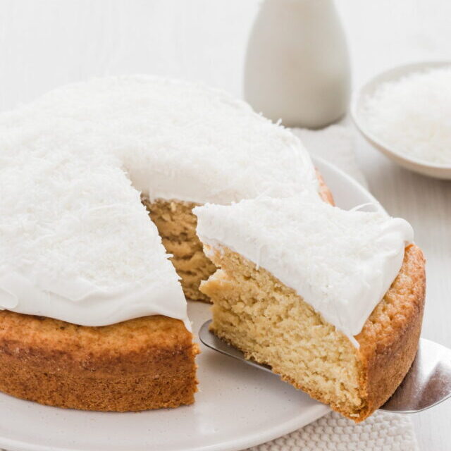 How to make the best vegan coconut cake